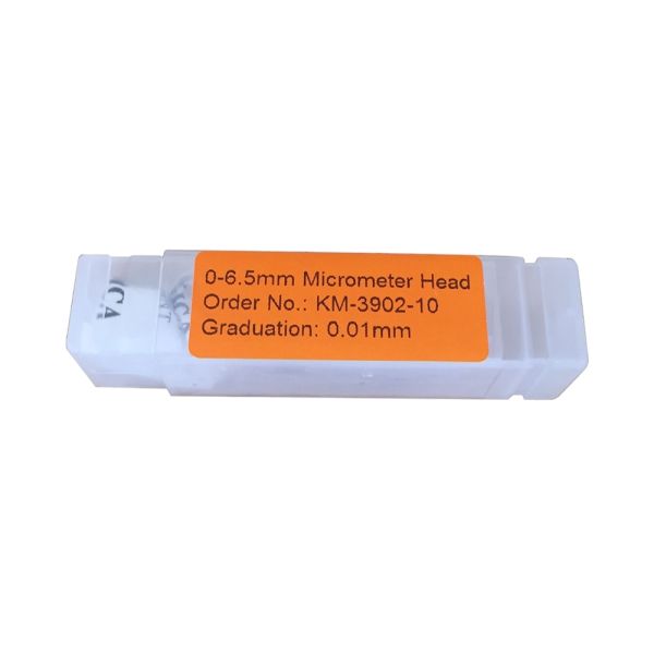 Micrometer Head 0-0.25 Range 0.001 Graduation ±0.0002 Accuracy Flat Face Plain Thimble