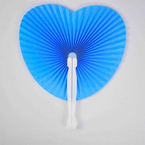 Heart/Round Hand Fan Clappers Solid Color - Wedding Party Use Factory Price