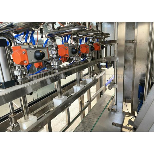 600BPH 5 Gallon Filling Machine , 20L Jar Water Bottling Equipment 7.5KW
