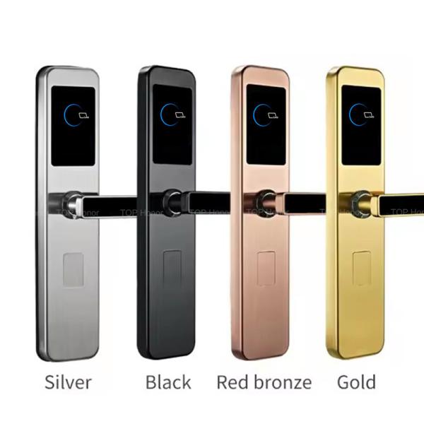 Stainless Steel Aluminum Alloy Password Hotel Door Lock System Supplier Hotel Anti-theft Lock