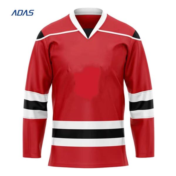 Anti Shrink Breathable Kids Ice Hockey Wear Jersey Outfit With Sublimated Applique