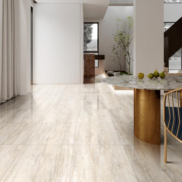 Carreaux de porcelaine vitrée résidentiels/commerciaux d'épaisseur de 9 mm pour les applications au sol/murs
