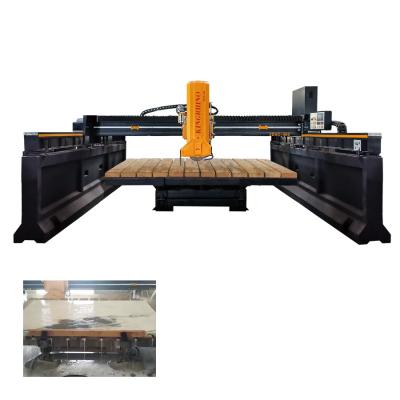 15kw 5100kg PLC Bridge Saw Cutter for Marble Quartz Sintered Stone