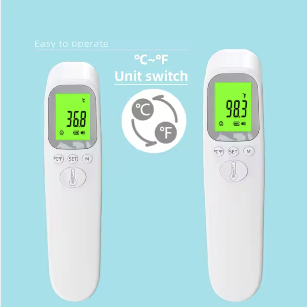 3cm - 5cm Measuring Distance Infrared Forehead Thermometer Digital Surface Thermometer