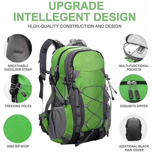 32cm Outdoor Hiking Backpack ISO Water Proof Day Packs For Men And Women
