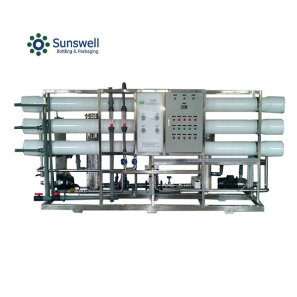 Equipamento SSW 5000L/hora do tratamento da água do RO 2000kg de aço inoxidável