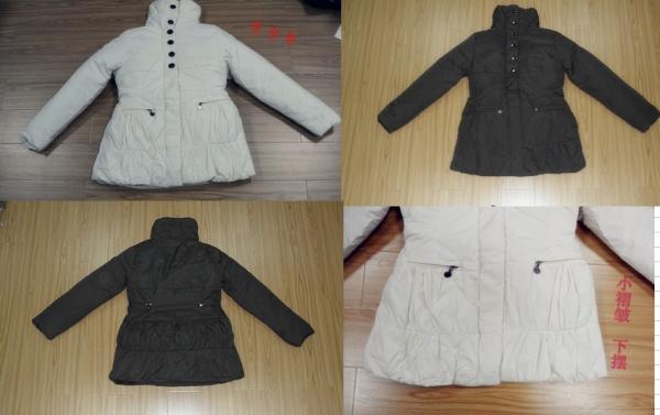Apparel  Fashion Ladies padding jackets stocklots(ladies jackets, coats,tops)