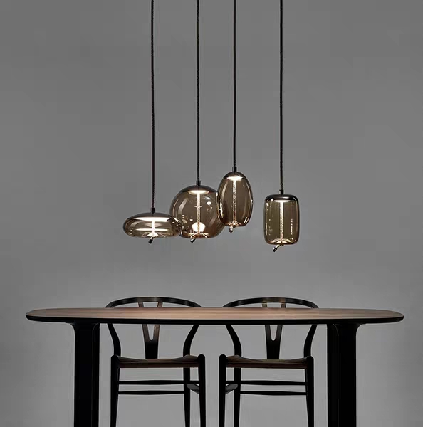 Modern Led Pendant Lights Hanging Lamp Kitchen Dining Room Bedroom Drop Down Pendant Light Fixtures