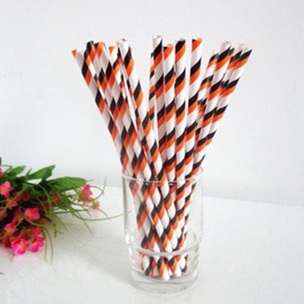 Hot sale Party Decorate food grade material Colorful  Paper Straws wholesales