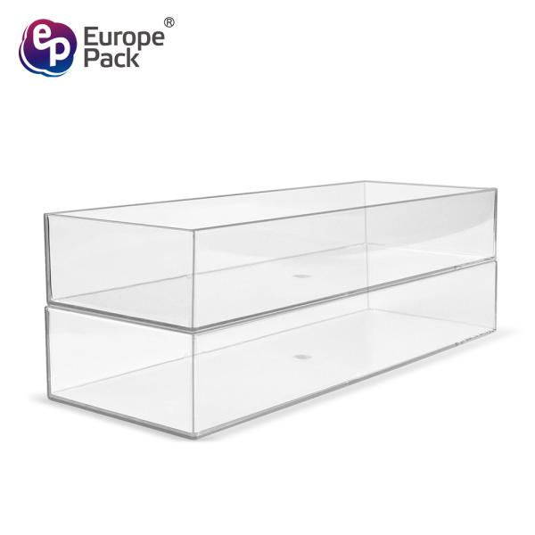 Factory Wholesale Plastic transparent food storage container for dessert shop