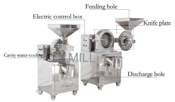 Pó de Masala do elevado desempenho que faz a máquina, moedor industrial do pó