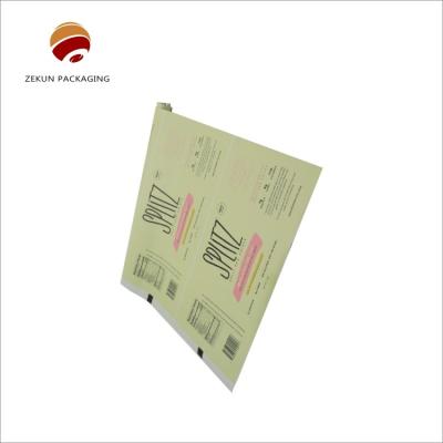 ISO/SGS Resistência ao rasgão Rolo de filme de estoque Embalagem personalizada