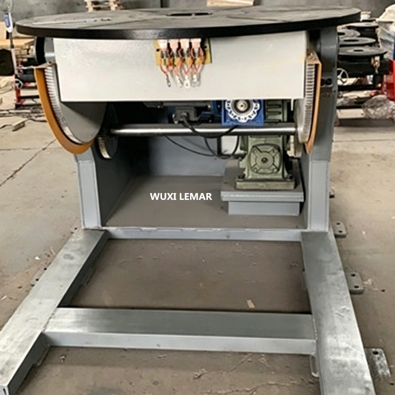 3000kg Load Capacity Welding Positioner with VFD Speed Control and 220V Voltage for Tank Cylinder Welding