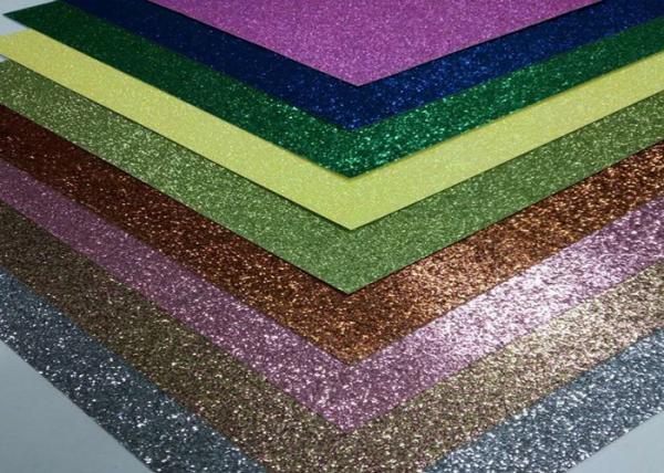 300gsm 12*12 Inch Glitter Card Paper Scrapbooking Glitter Paper For Children