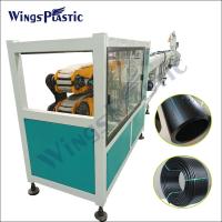 PLC Control hdpe máquina de hacer tuberías hdpe máquina extrusora de tuberías máquina de hacer tuberías de agua de plástico