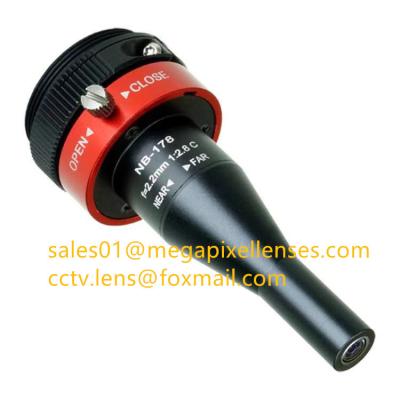 1/2 2.2mm 10Megapixel 178degrees C Mount Industrial Inner Hole Detection Lens