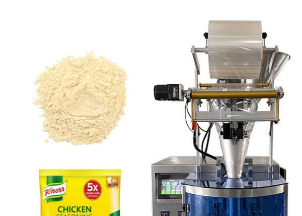 CE Vertical Form Fill Seal Packaging Machines 50bags/min Chicken Powder