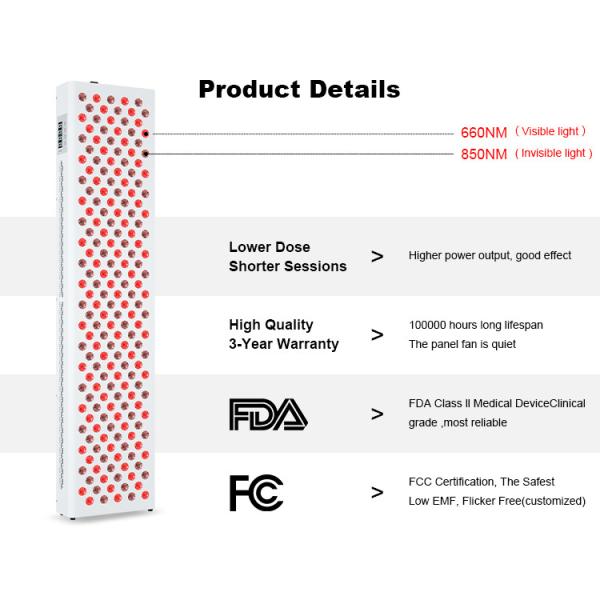 Полная портативная машинка терапией красного света СИД тела для боли защищая гарантию 3 год