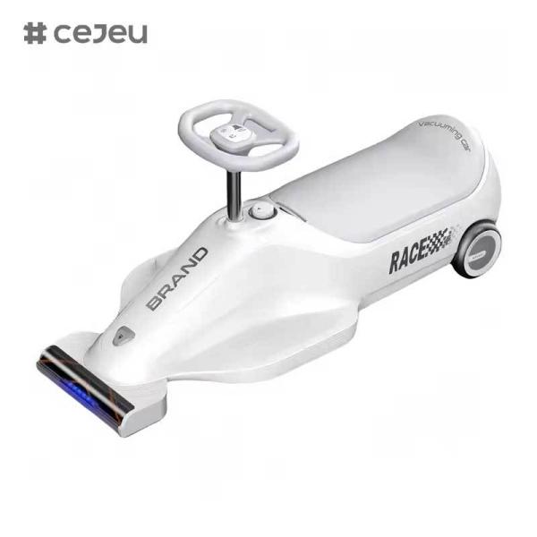 CJ-XB-1098 Kids Cleaning Car Ride-on Car Cart with Front Vacuum Cleaner New Product for 2-4 Years 12V Battery Kid's Toy