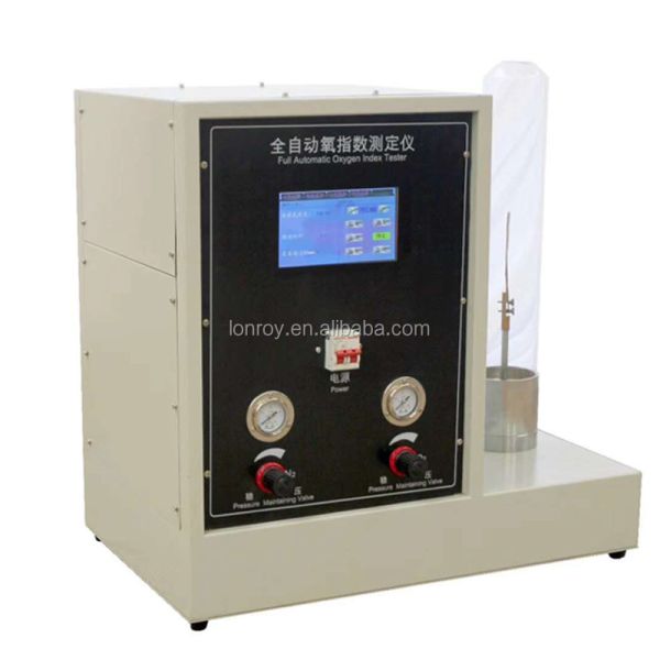 ISO 4589 ASTM D2863 Oxygen Index Tester Flammability Tester Testing Equipment