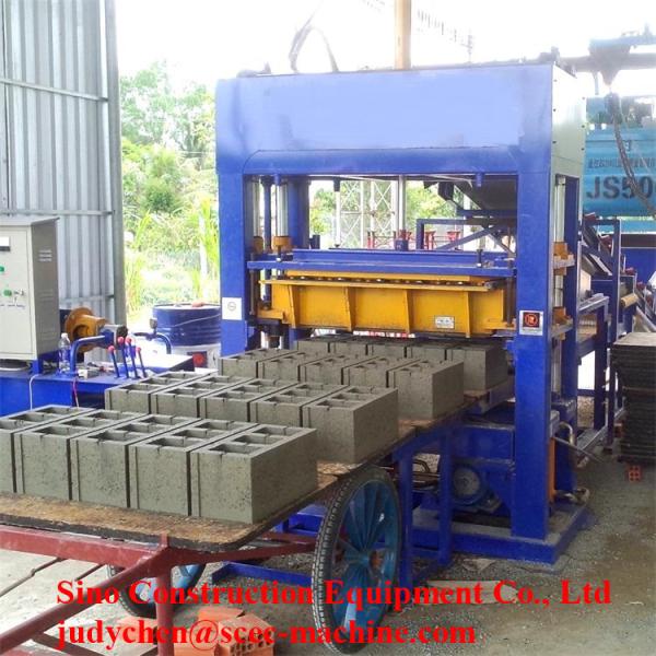 Семи автоматическая машина блока цемента