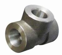 Threaded Equal Tee Stainless Steel Forged 3000 6000 2000 Class Industrial Pipe Fittings