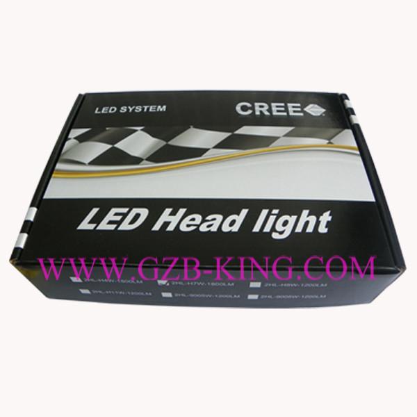 wholesale 60Watts 2x cree-1512 2100LM 6000K white colour  car LED head lamp kits