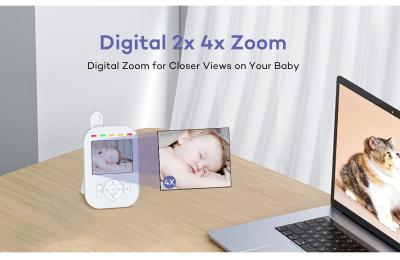 2.8 Inch HD Baby Monitor with Night Vision and Two-Way Audio