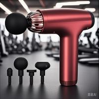 Améliorez votre expérience de massage avec 5 têtes interchangeables, pistolet de massage de tissus profonds et intensité réglable