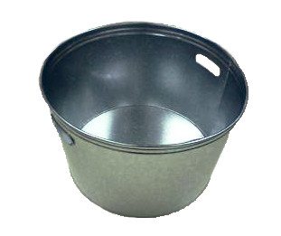 Embossing CMYK Galvanized Iron Beer Bucket 0.25mm Tinplate