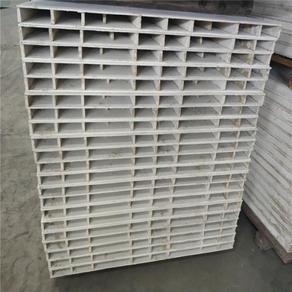 50mm hollow core MGO exterior wall sandwich panels for hospital building