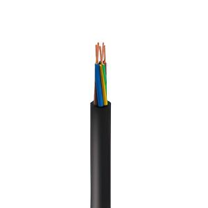 H07RN-F Cable électrique en caoutchouc flexible à 5 cœurs