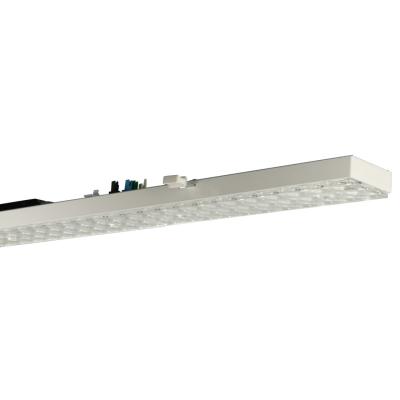 Luz linear Recessed Switchable do diodo emissor de luz IP20 com alojamento preto e branco