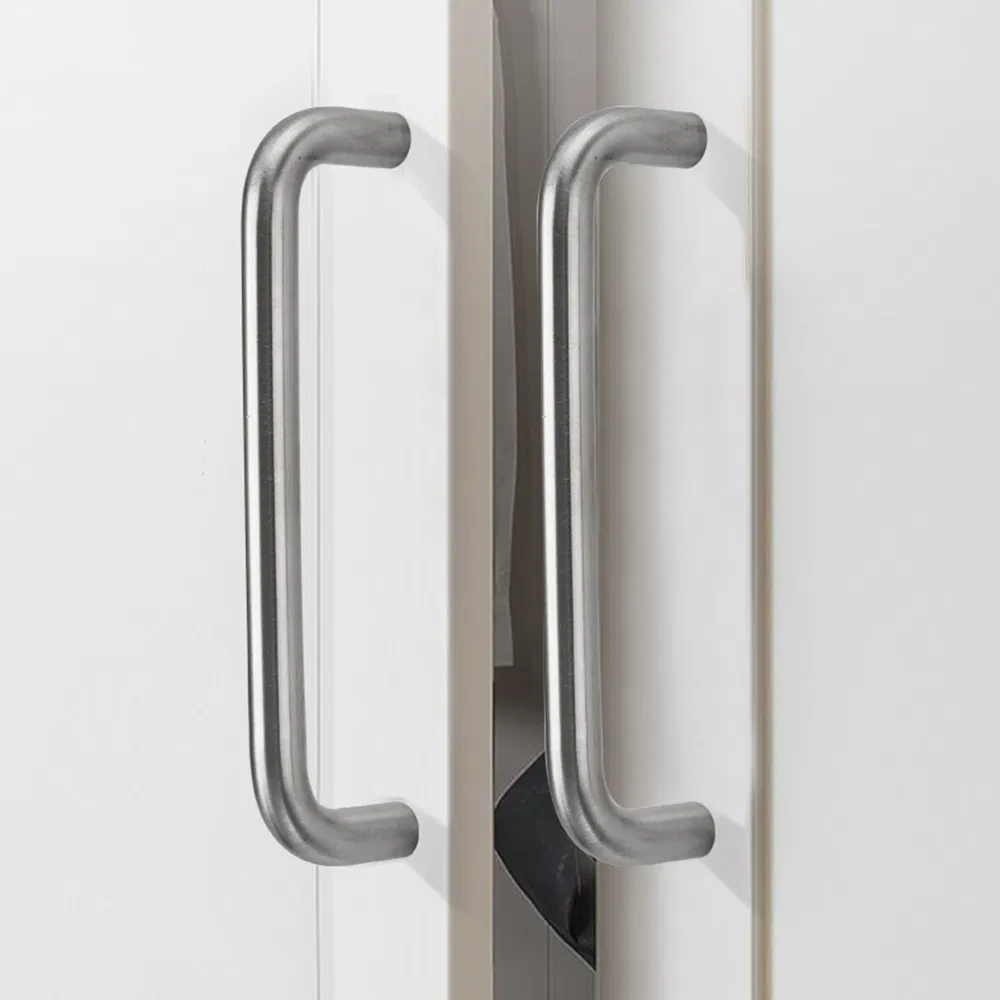 Customization Bedroom Door Lever Handle Stainless Steel 304 For Wooden Door