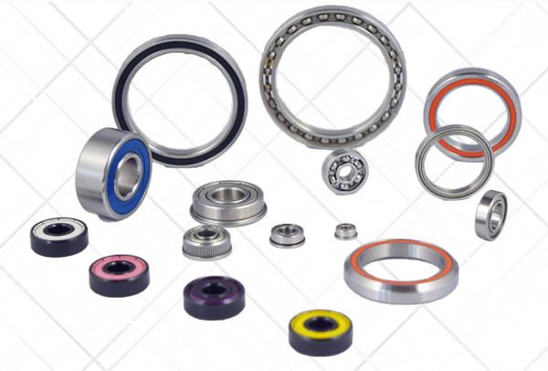 GCr15 Chrome Steel SF608ZZ Miniature Flange Bearing
