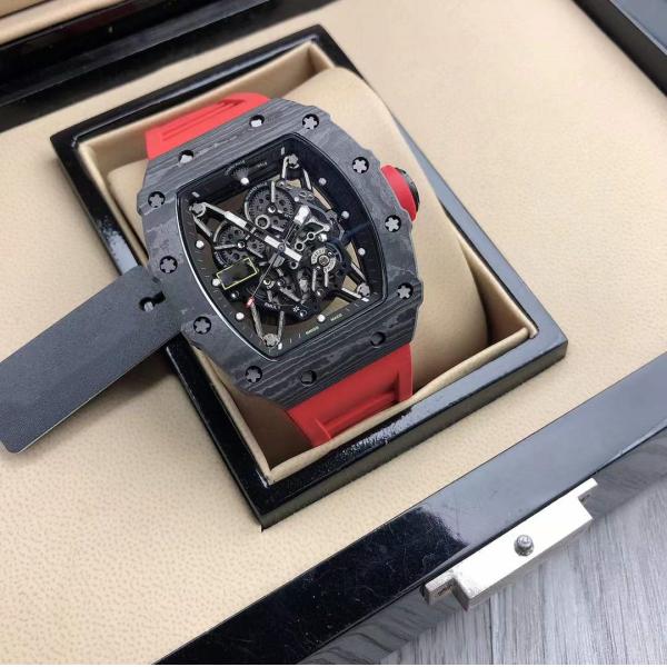 Запястье 26cm силикона Ричард Mille дозора людей сапфирового стекла механическое