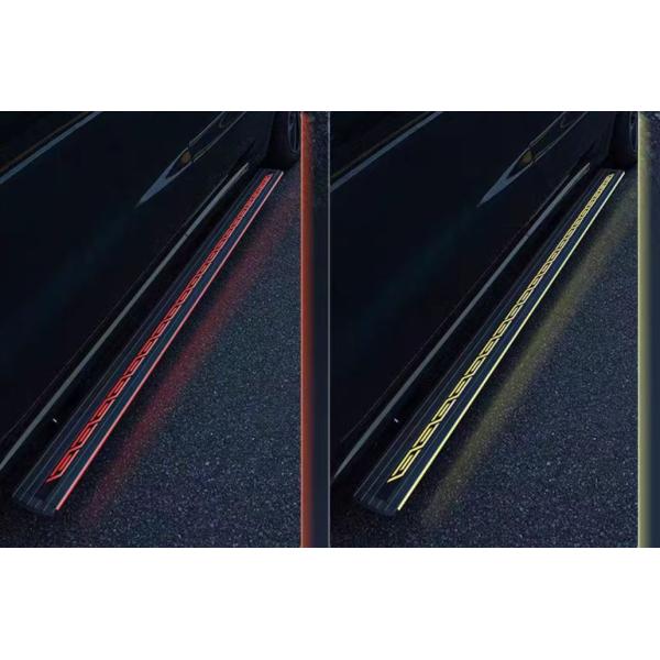 Waterproof electric running board luminous multicolor side step retractable for VW
