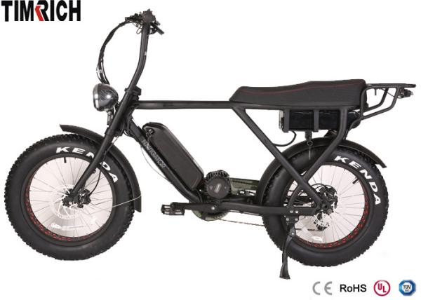 TM-BGL-ATV08  Mid Drive Electric Battery Powered Bike 48V 15AH Battery Charge Time 4-6 Hours