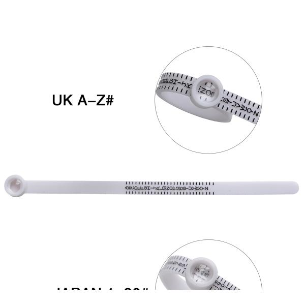 10g Jewelry Accessories Tools Plastic Ring Size Mandrel Stick