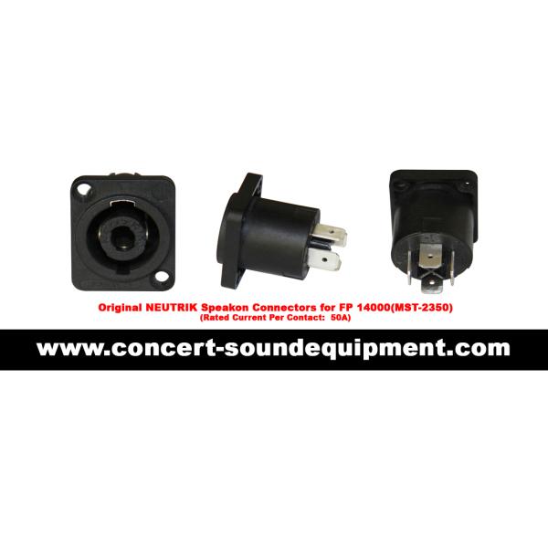 FP 14000 2 x 2400W Concert Sound Equipment , 2 Channel High Stability Switching Amplifier