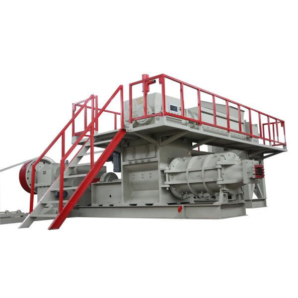 Double Stage Hard Plastic Vacuum Extruder Machine 20000-35000 Pcs/Hour