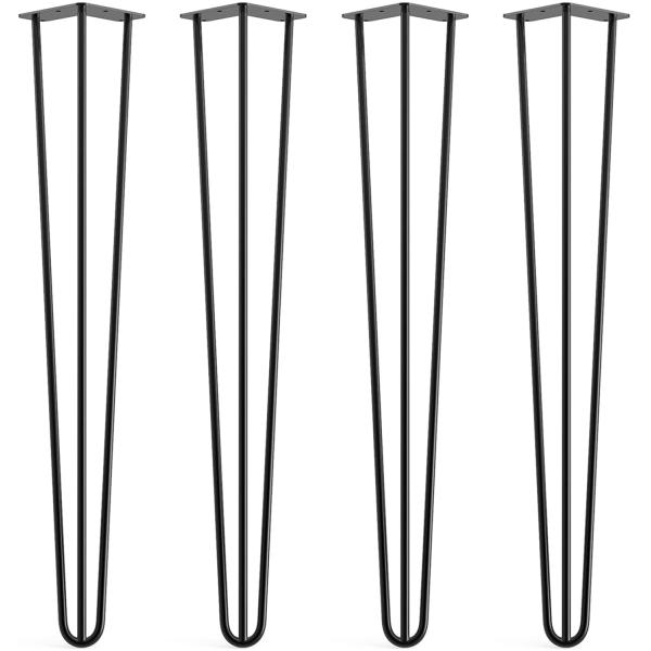 Современный стиль ножки с шприцем 28 дюймов регулируемые ножки для стола для металлической мебели