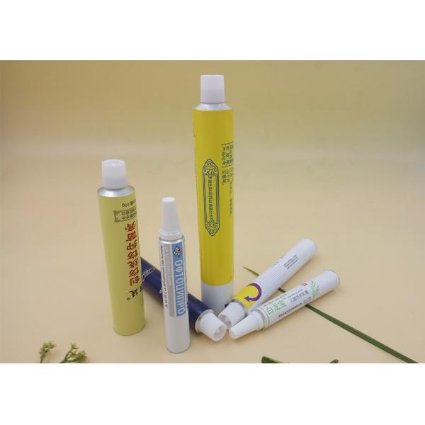 Squeezable Printed Tube Packaging 100% Recyclable 99.7% Purity Aluminum