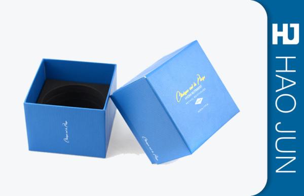 Custom Printing Cardboard Gift Boxes With Black EVA Form For Perfume