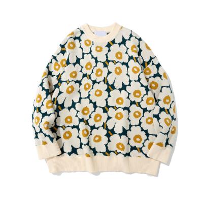 A impressão floral anunciou camisetas em volta das camisetas da mistura do poliéster do algodão do colar