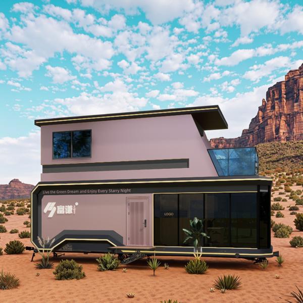 Maison Capsule de luxe préfabriquée / Container Capsule Hotel 11,5m