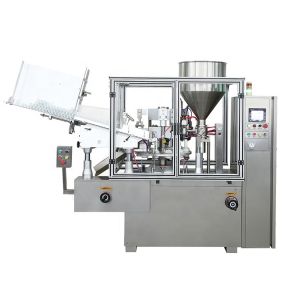 Tube Filling Machine suitable for precise filling of cosmetic pharmaceutical and food tubes ensuring production processes