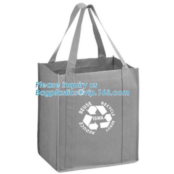 Promotional pp laminated custom printed recycled eco tnt grocery non woven bag, Cheap price handbag non-woven shopping b