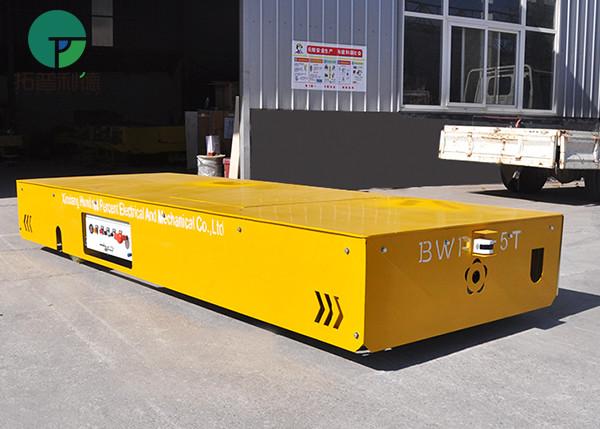 Custom remote control trackless electric material handling cart