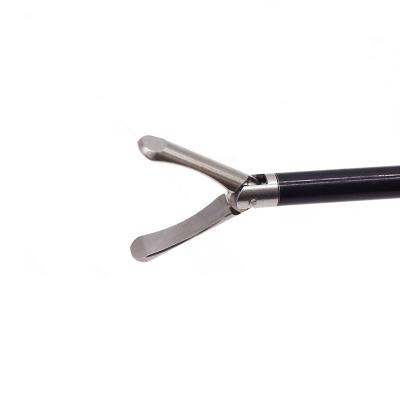 Força de agarrar ureteral de aço laparoscópica manual de 5 mm para extração de tecido ureteral